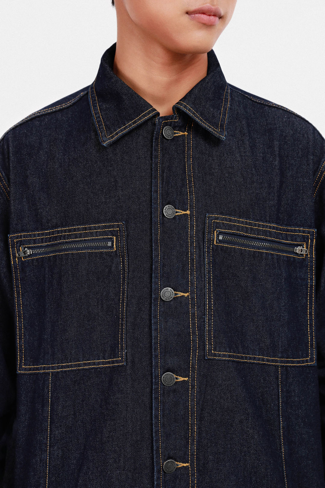 ジャケット・アウター WORK JACKET CONTRAST STITCH Stussy Work Contrast Stitch Jacket Black Men's - FW24 - US